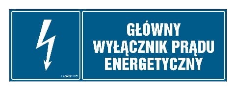 HH015 Główny wyłącznik energetyczny prądu