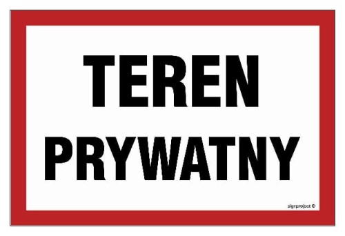 NC032 Teren prywatny