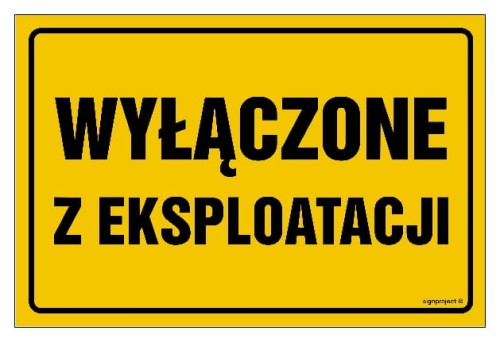 NC075 Wyłączone z eksploatacji