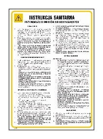 IAF28 Instrukcja sanitarna przy montażu elementów wielkowymiarowych