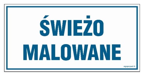 NC130 Świeżo malowane