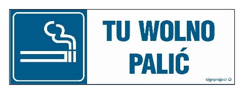 NC018 Tu wolno palić