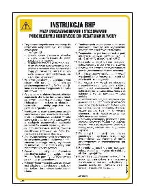 IAD02 Instrukcja BHP przy magazynowaniu i stosowaniu podchlorynu sodowego do uzdatniania wody