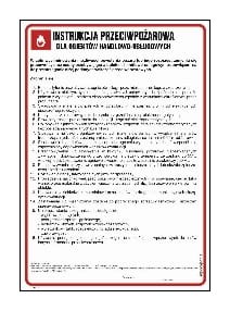 DB014 Instrukcja przeciwpożarowa dla obiektów handlowo-usługowych