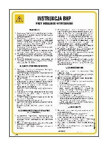 IAD03 Instrukcja BHP przy obsłudze wtryskarki