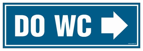 PA312 Do WC - w prawo