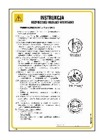 IAC03 Instrukcja bezpiecznej obsługi wiertarki