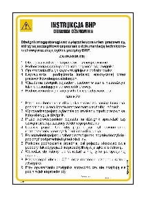 IAE02 Instrukcja BHP obsługi dźwignika