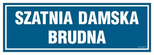 PA298 Szatnia damska brudna
