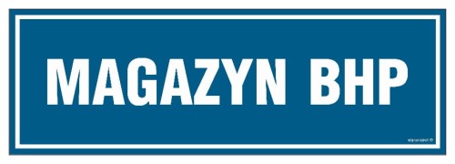PA337 Magazyn BHP