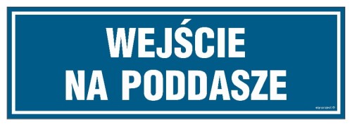 PA086 Wejście na poddasze