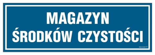 PA373 Magazyn środków czystości