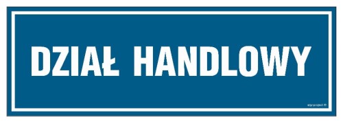 PA116 Dział handlowy