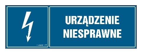 HH018 Urządzenie niesprawne 