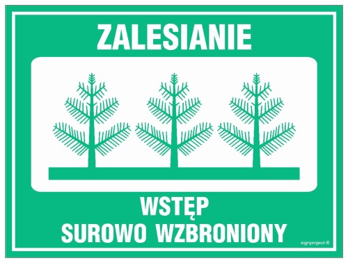 OB002 Zalesianie - wstęp surowo wzbroniony
