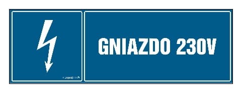 HH036 Gniazdo 230 V