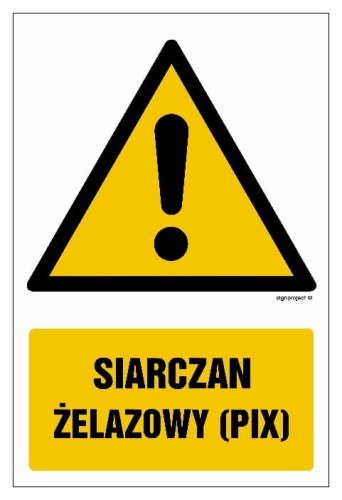 GF055 Siarczan żelazowy (PIX) 