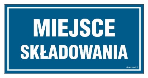 NC074 Miejsce składowania