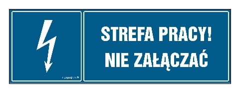 HH058 Strefa pracy nie załączać! 
