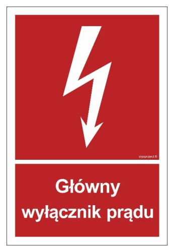 BC008 Główny wyłącznik prądu 