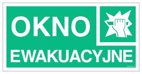 AC007 Okno ewakuacyjne