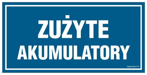 OA152 Zużyte akumulatory