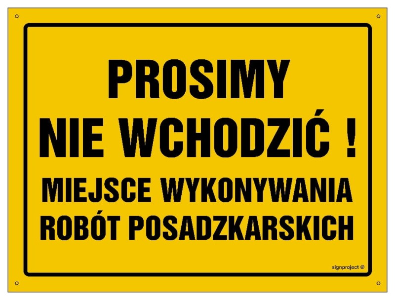 OA014 Prosimy nie wchodzić! Miejsce wykonywania robót posadzkarskich-1 14167