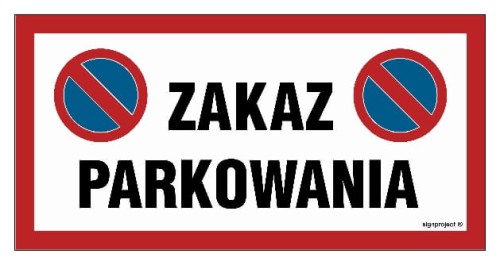 NC068 Zakaz parkowania
