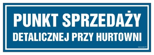 NC052 Punkt sprzedaży detalicznej przy hurtowni