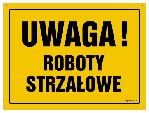 OA065 Uwaga! Roboty strzałowe