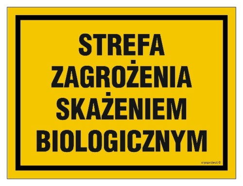 NB031 Strefa zagrożenia skażeniem biologicznym