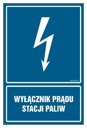 HG020 Wyłącznik prądu stacji paliw