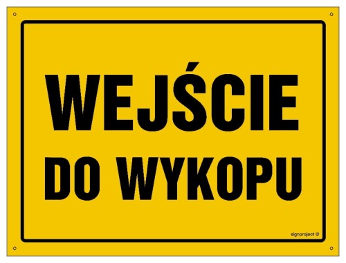 OA097 Wejście do wykopu