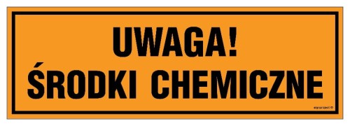 PA552 Uwaga! Środki chemiczne