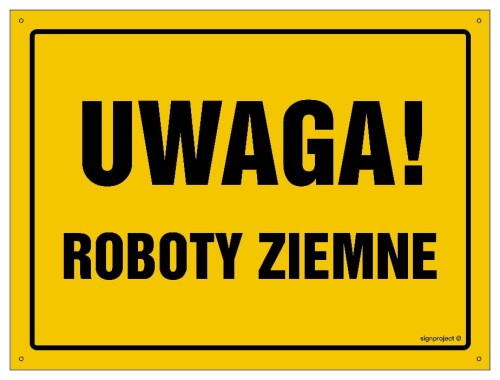 OA008 Uwaga! Roboty ziemne
