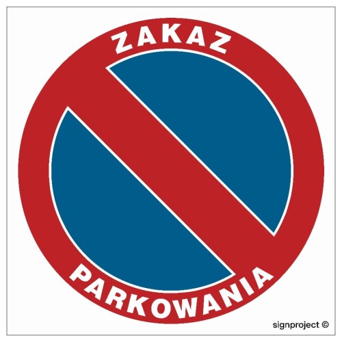 SA009 Zakaz parkowania