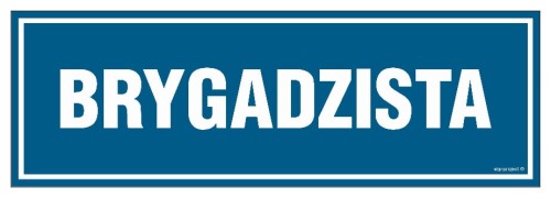 PA101 Brygadzista