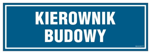 PA103 Kierownik budowy