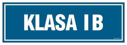 PA169 Klasa 1B