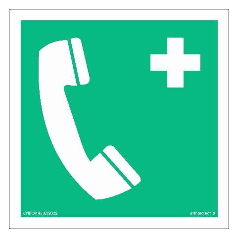 AE004 Telefon alarmowy