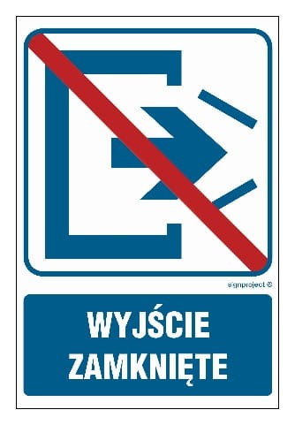 RB502 Wyjście zamknięte