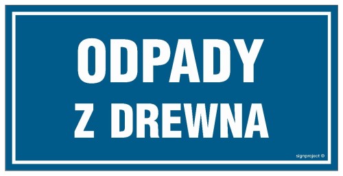 OA107 Odpady z drewna