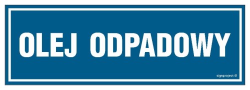 Olej odpadowy 