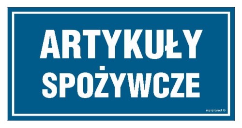NC067 Artykuły spożywcze