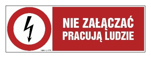 HD002 Nie załączać pracują ludzie