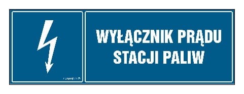 HH020 Wyłącznik prądu stacji paliw