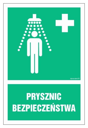 GI002 Prysznic bezpieczeństwa