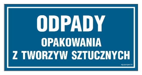 ND021 Odpady opakowania z tworzyw sztucznych
