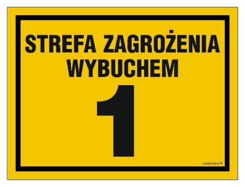NB021 Strefa zagrożenia wybuchem 1