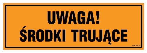 PA553 Uwaga! Środki trujące